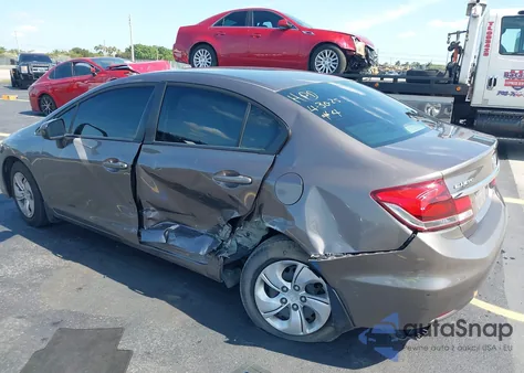 2014 Honda Civic Lx z USA, uszkodzony, nr VIN 19XFB2F51EE013227